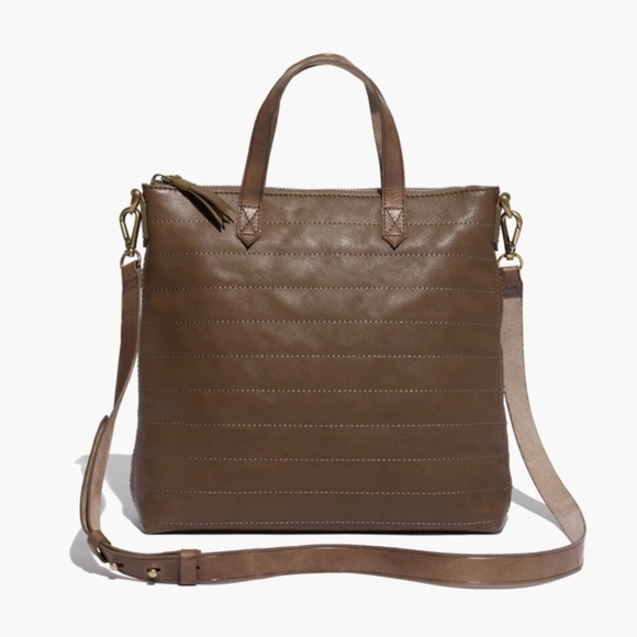 Madewell Handbags - Madewell - Quilted Mini Transport Crossbody Bag